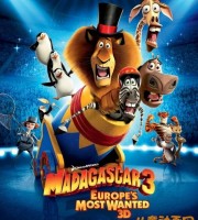 动画电影《马达加斯加3：欧洲大围捕 Madagascar 3: Europe's Most Wanted》国奥英三语版 720P/MKV/2.32G 动画片马达加斯加全集下载