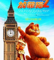 少儿动画电影《加菲猫2 Garfield: A Tail of Two Kitties 2006》英语中英双字 720P/MP4/1.92G 动画片加菲猫全集下载