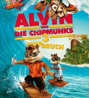 美国动画电影《鼠来宝3 Alvin and the Chipmunks: Chip-Wrecked 2011》英语中英双字 720P/MP4/1.76G 动画片艺高鼠胆大下载
