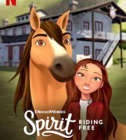 梦工厂动画片《史比瑞：奔向自由：马术学院 Spirit Riding Free: Riding Academy》第一季全7集 国粤英日四语三字 1080P/MP4/6.73G 动画片小马王下载