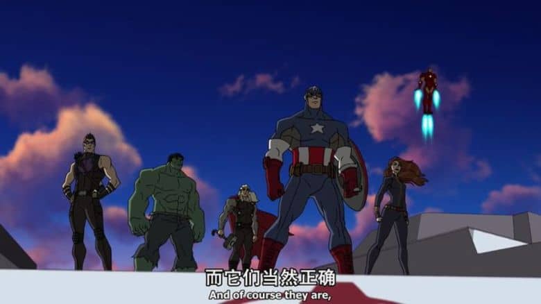 动画片《复仇者集结 Avengers Assemble》第二季全26集 英语中英双字