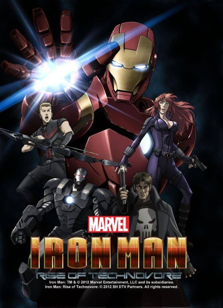 动画电影《钢铁侠：噬甲危机 Iron Man: Rise of Technovore 2013》英语中字