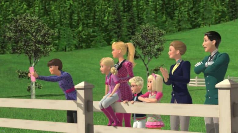 动画电影《芭比姐妹与小马 Barbie and Her Sisters in A Pony Tale 2013》国语版+英语版