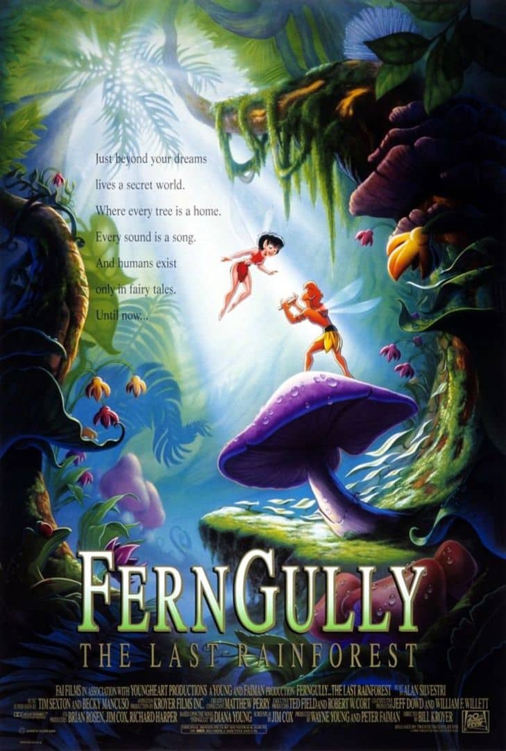 动画电影《最后的雨林 FernGully: The Last Rainforest 1992》英语中字