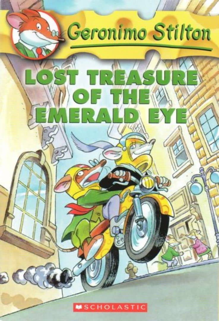 动画绘本《老鼠记者 Geronimo Stilton》英文原版绘本1-10册（PDF+MP3）