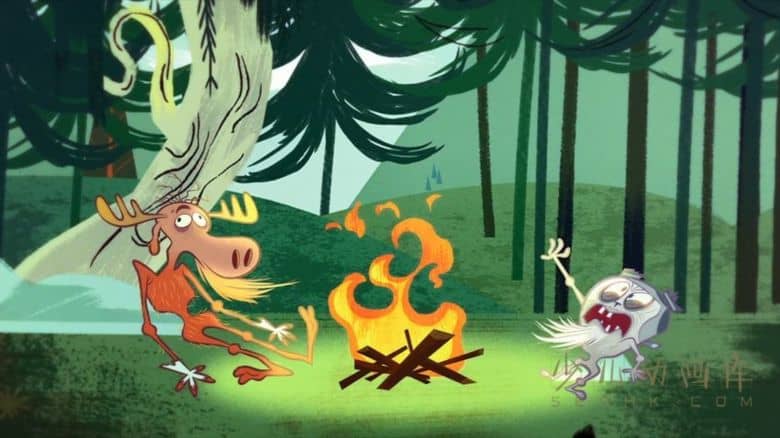 《波波鹿与飞天鼠 The Adventures of Rocky & Bullwinkle》全26集 国语版26集+英语版26集