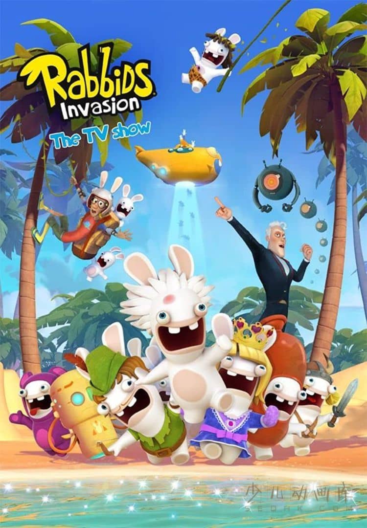 动画片《疯狂的兔子 Rabbids Invasion》第四季全76集