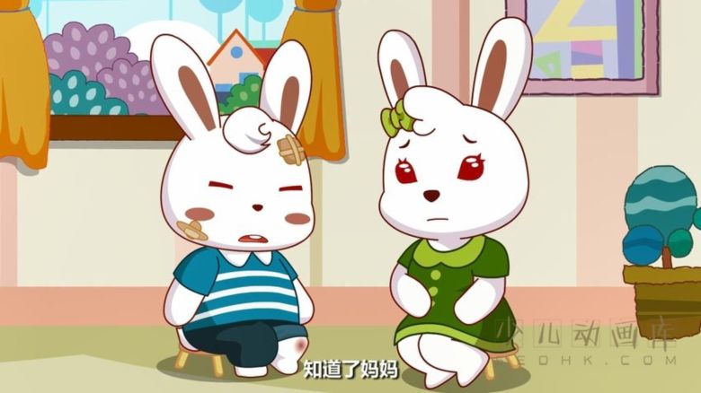 动画片《兔小贝安全教育动画》第1-4季全100集