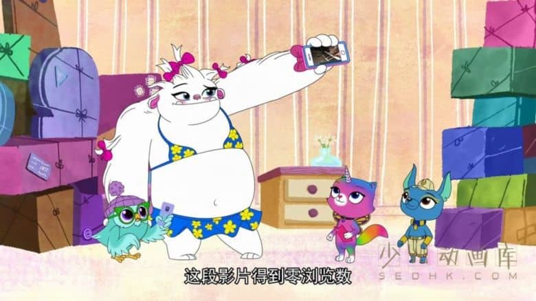 动画片《彩虹蝴蝶独角小猫 Rainbow Butterfly Unicorn Kitty》全52集