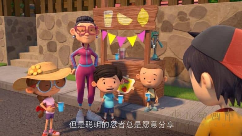 动画片《哈啰忍者 Hello Ninja》第二季全10集 中英德法荷语中英字