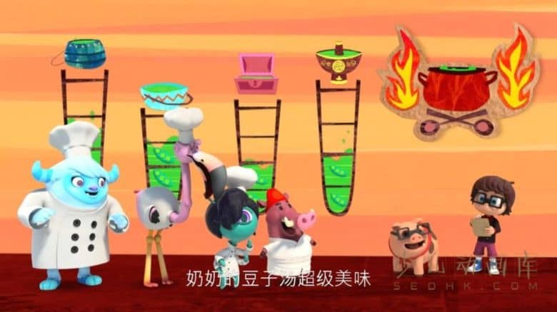 动画片《卡祖普！Kazoops!》第二季全7集 国英日三语三字
