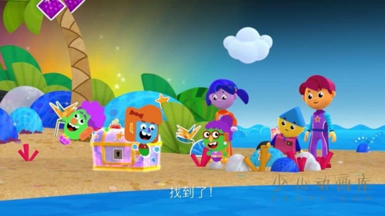 《查理和幻彩城市 Charlie's Colorforms City》全13集 国英德法西班牙五语五字