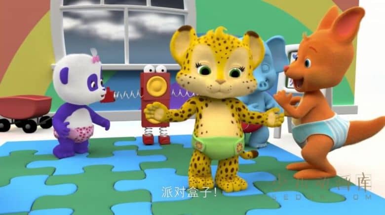 《文字派对 Word Party》第二季全12集 国英日三语三字