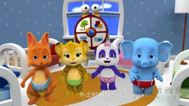 《文字派对 Word Party》第二季全12集 国英日三语三字