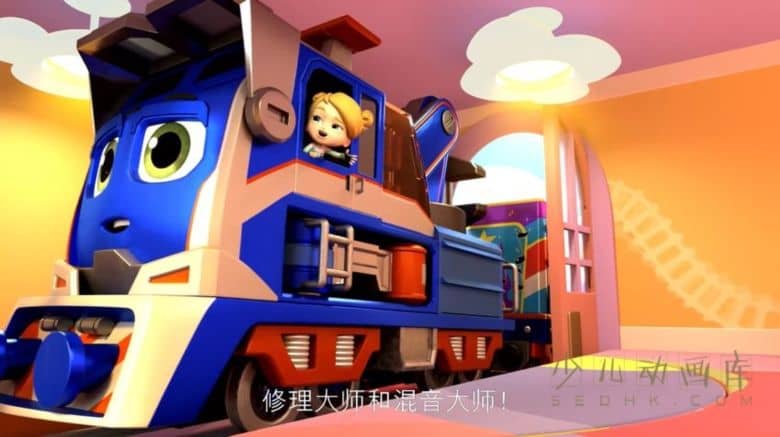 《特快小火车 Mighty Express》第一季全10集 国英日三语三字