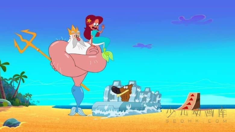 《鲨鱼哥和美人鱼 Zig & Sharko》第二季全78集