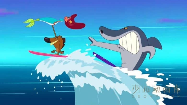 《鲨鱼哥和美人鱼 Zig & Sharko》第二季全78集